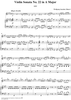 Violin Sonata No. 22 in A Major, K293d - Full Score