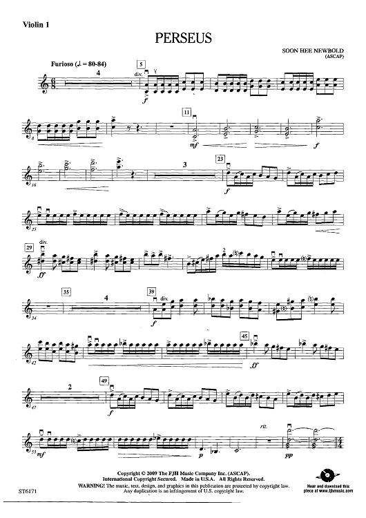 Perseus - Violin 1