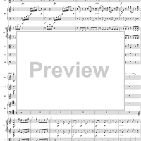Flute & Harp Concerto in C Major, Movement 1 K297c (K299) - Full Score