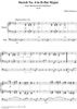 Sketches for the Pedal Piano, No. 4 in D-flat Major