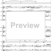 Water Music Suite no. 1 in F major, no. 10: Allegro moderato - Full Score