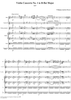 Violin Concerto No. 1 - Full Score