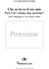 Che se tu se il cor mio - Part 2 of "Anima mia, perdona" from "Madrigali à 5 voci" Book 4 (1603) - SV80