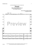 Presto from String Quartet No. 6 - Score
