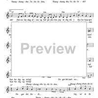 Vores melodi - C Instruments