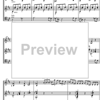 Terzetto No. 4 - Score