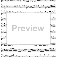 Sonata No. 3 in G major - Flute