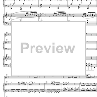 Concerto C Major KV299 - Score
