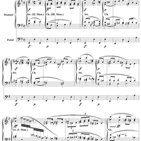 Basso ostinato, No. 3 from "Ten Pieces for Organ", Op. 69