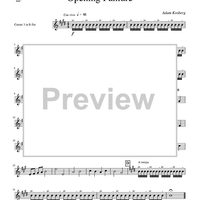 Opening Fanfare - Trumpet 3 in Bb