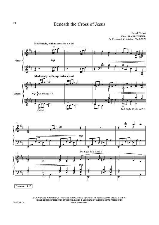 Beneath the Cross of Jesus