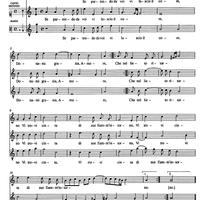 Se partendo da voi vi lascio il core