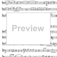 3 pièces sur des chorals de Noël - Trombone 2