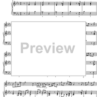 Partita No. 3 - Score