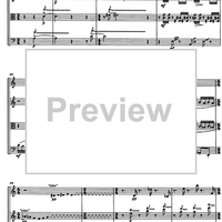 Quartet (Clarinet quartet) Op.26 - Score