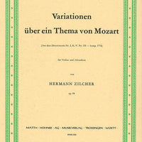 Variations on a Theme of Mozart