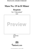 Tuba mirum, No. 3 from Mass No. 19 (Requiem) in D Minor, K626 - Full Score
