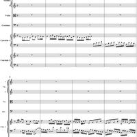 Double Clavier Concerto No. 2 in C Major, Movement 3   (BWV 1061) - Score