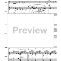 Pie Jesu from Requiem, Op. 48, No. 4 - Piano Score