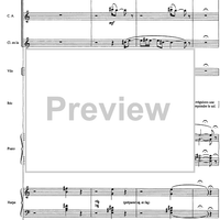 Sylvie et le paon - Score