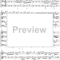 Quartet in D major - Full Score