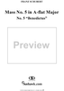 Mass No. 5 in A-flat Major, D678, No. 5: Benedictus