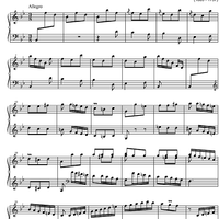 Sonata Bb Major K155