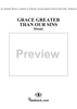 Grace Greater Than Our Sins