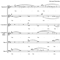 Sanctus - No. 4 from "Missa Papae Marcelli"