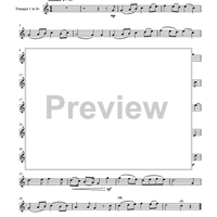 An English Folksong Suite - Trumpet 1 in B-flat