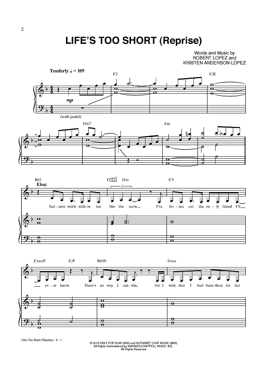 Life's Too Short (Reprise)