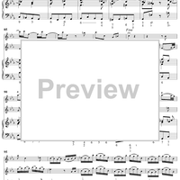 Trio Sonata in C Minor (from "The Musical Offering") - Piano Score