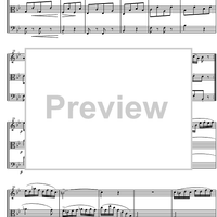 String Trio Bb Major D581B - Score