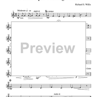 It Came Upon a Midnight Clear - Part 2 Flute, Oboe or Violin