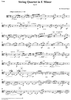 String Quartet in E Minor, Op. 83 - Viola