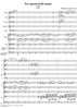 "Per questa bella mano", aria, K612 - Full Score