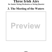 Air No. 3: The Meeting of the Waters - Score