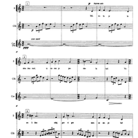 Jutranja pesem - Score