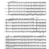 March Militaire - D. 733, No. 1 - Score
