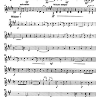 Wiener Aquarell Walzer Op.208 - Violin 2