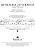 Little Scene on Four Notes ("Florestan" from Carnival, Op. 9)