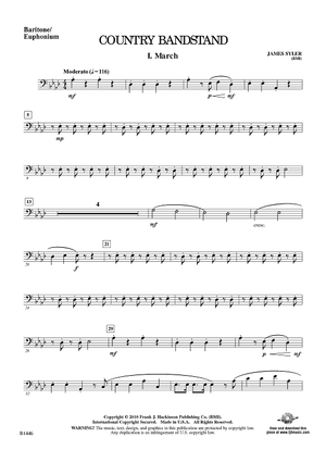 Country Bandstand - Baritone/Euphonium
