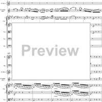 Clarinet Concerto in A Major, K622 - Movement 3 - Full Score