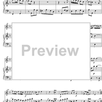 Partita No. 3 d minor - Score