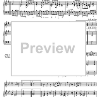 Partita No. 4 - Score