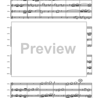 Passacaglia and Fugue in C Minor - Score