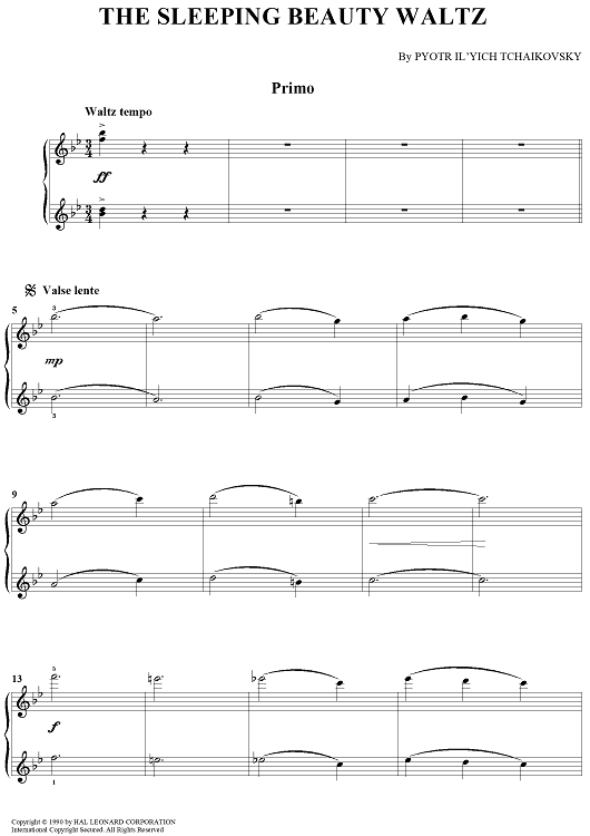 The Sleeping Beauty Waltz