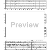 American Folk Medley - Score