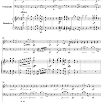 Piano Trio No. 2 in E-flat major, Op. 100, Movt. 1 , D929 - Piano