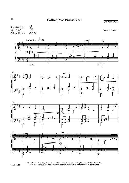 Father, We Praise You